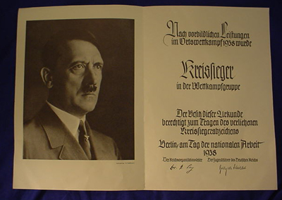 Kreiseiger Badge Document